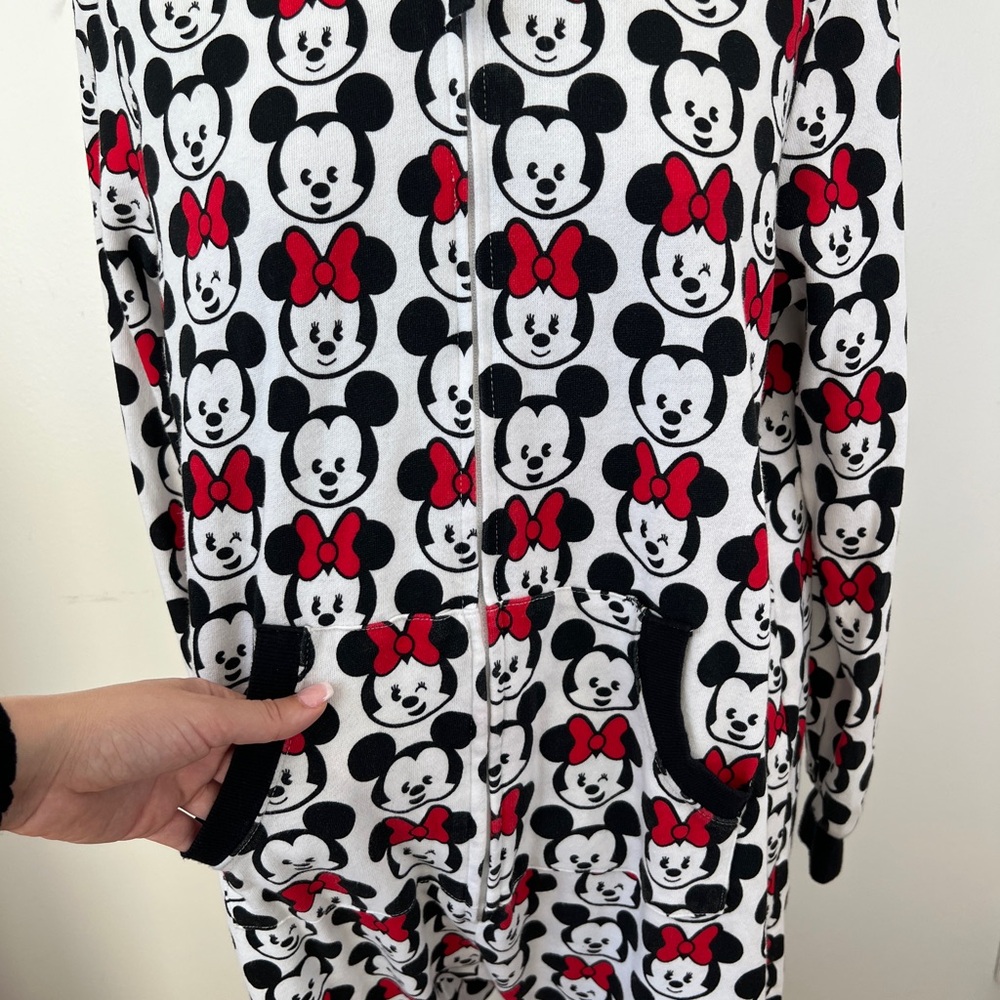 Disney Minnie Mouse MXYZ Onesie Pajama Adult Cozy Y2K Kawaii Cartoon - Picture 6 of 14